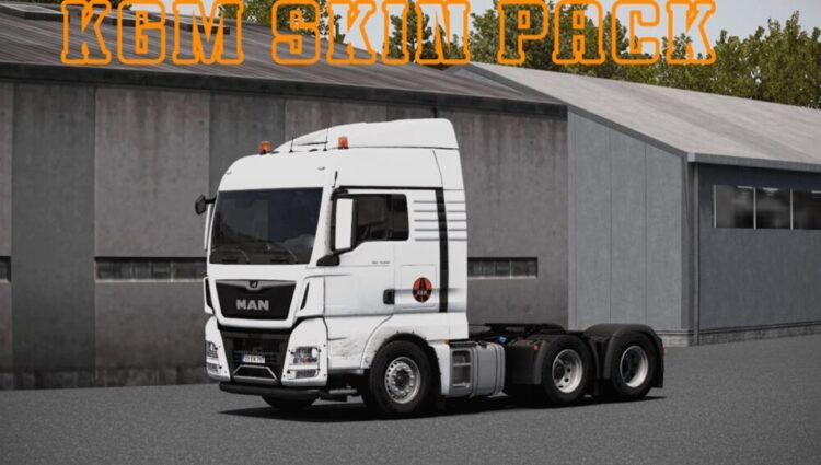 MAN TGX E6 by Gloover Kgm skin pack