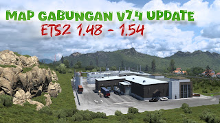 New Indonesia Combo Map v7.4 ETS2 1.48 - 1.54