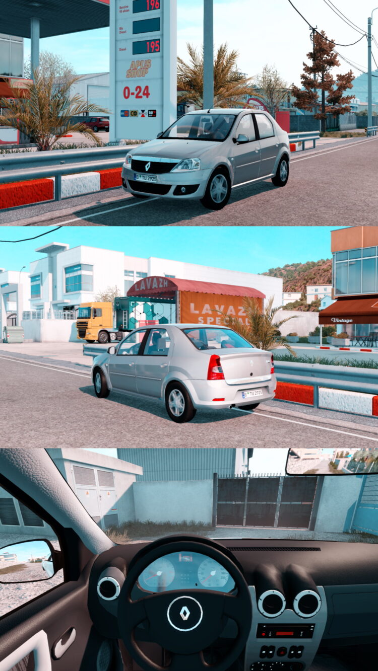 Renault Logan 1.4L 2012 1.2 1.54x
