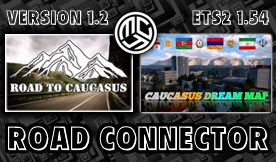 Road to Caucasus + Caucasus Dream Map 2.1 RC v.1.2