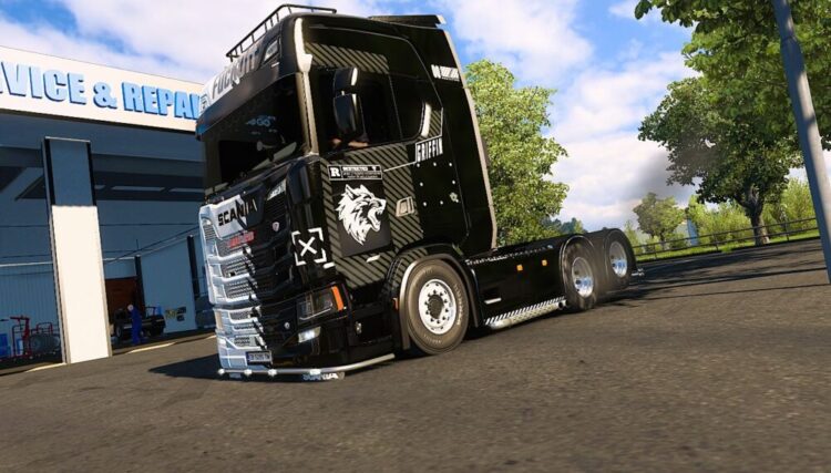 Scania Black X White