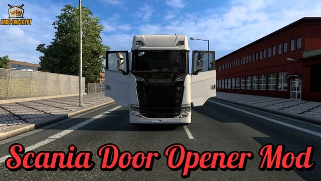Scania Door Opener Mod v1.0 1.55