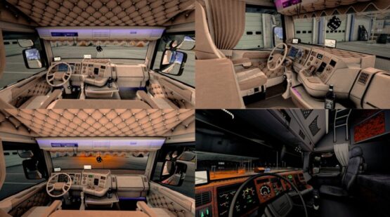 Scania Lion 164L V8 + Schmitz Trailer v2.2