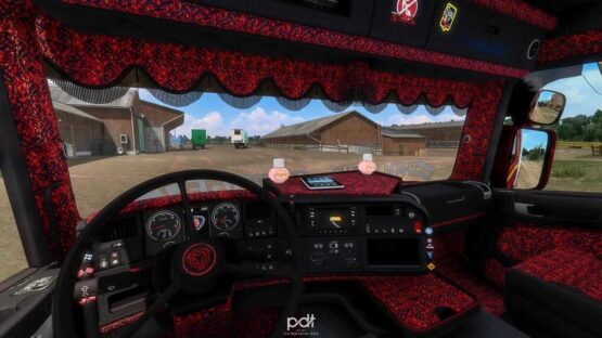 Scania R580 J.Vrolijk Transport + Trailer v12.0