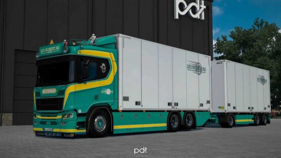 Scania R650 Leo Robertz KG+Trailer v3.0
