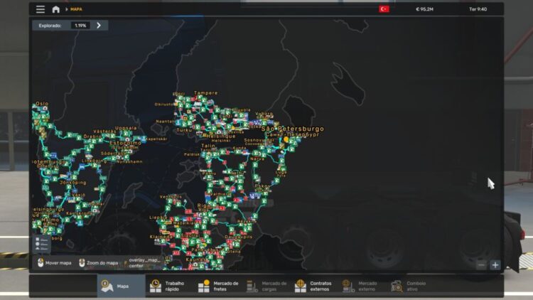 UNDISCOVERED MAP + ULTRA ZOOM ETS2 BY RODONITCHO MODS 1.0 1.55 02 05 2025