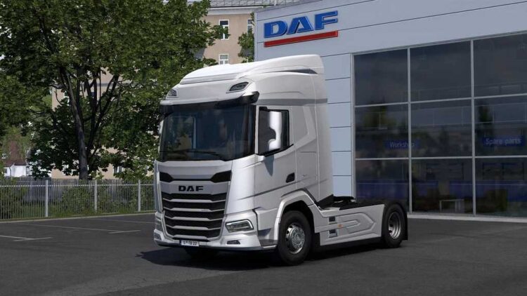 3800 mm FT Chassis for DAF XF 2021 v1.0