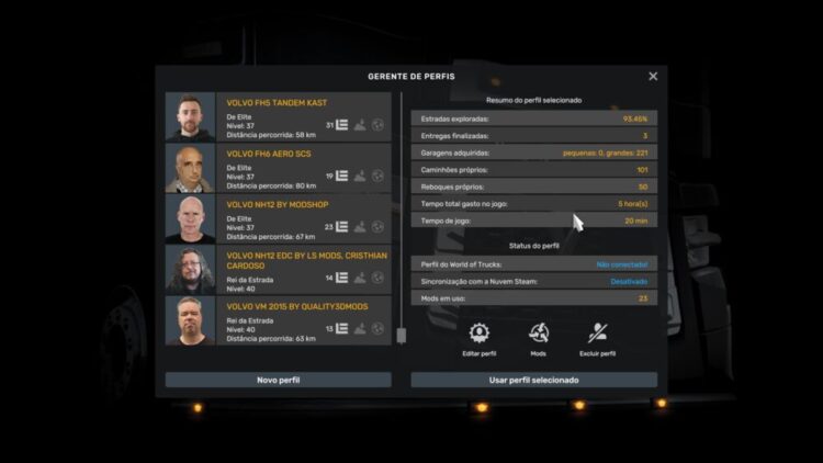 ALL PROFILES ETS2 BY RODONITCHO MODS 1.0 1.55 05 06 2025