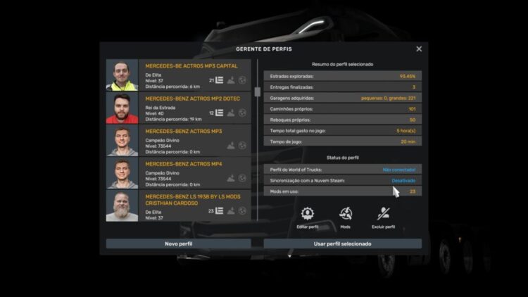 ALL PROFILES ETS2 BY RODONITCHO MODS 1.0 1.55 05 06 2025