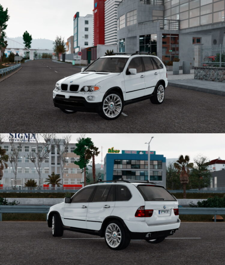BMW X5 E53 2005 2.4 1.54x