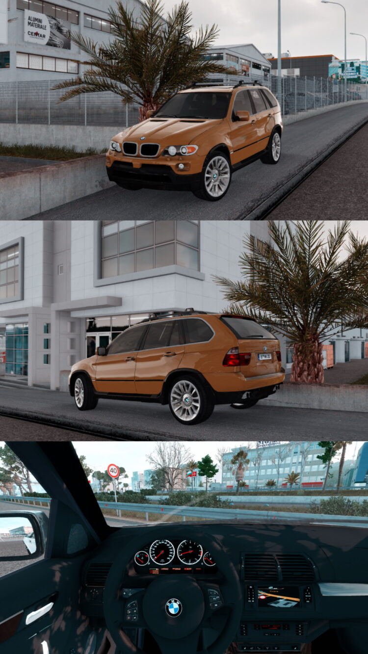 BMW X5 E53 2005 2.4 1.54x