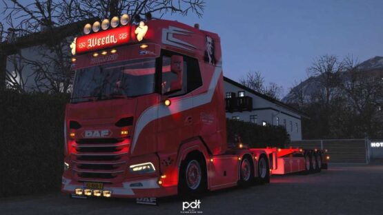 DAF XG+ 530 Weeda Sopranos + Trailer v2.0