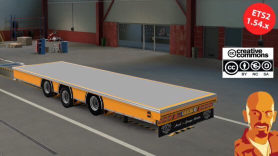 LUPAL BDF FLATBED TRAILER v5.0 TS2 1.54.x