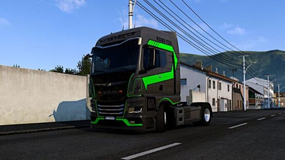 MAN TGX 2020 Green accent