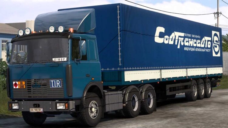 MAZ 6422 + Trailers v1.54
