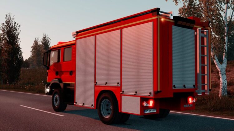 Man tgm Fire Truck 1.0 1.54x