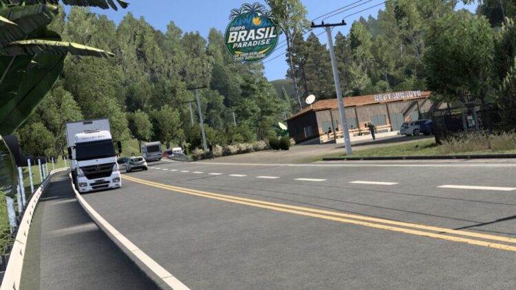 Map Brasil Paradise For ETS2 1.54 and 1.55