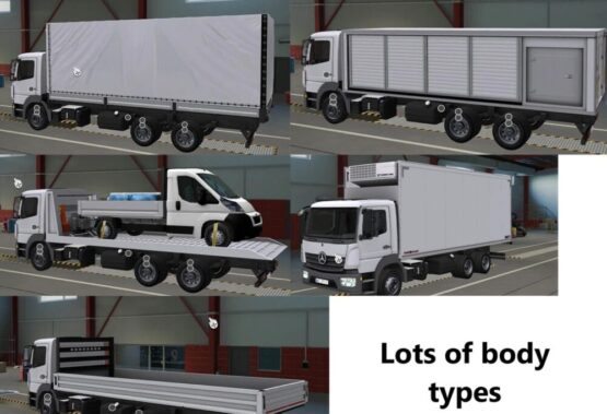 Mercedes Benz Atego MP4 v1.2