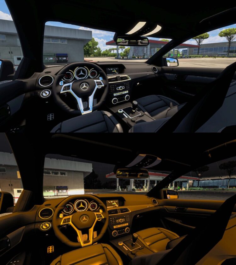 Mercedes Benz C63 Amg 1.55
