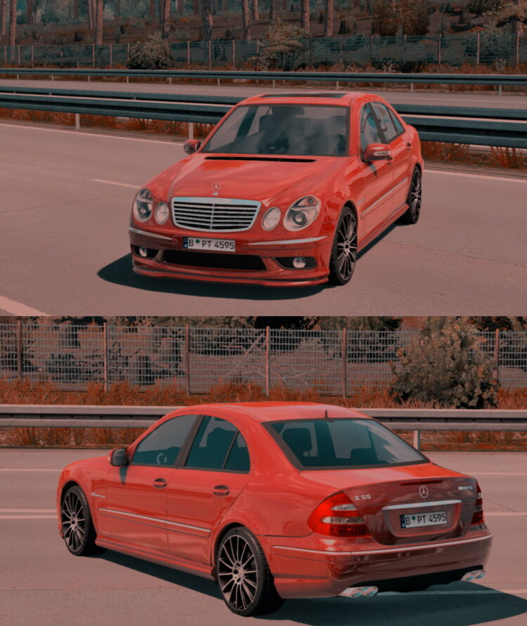 Mercedes Benz E55 AMG W211 1.6 1.54x