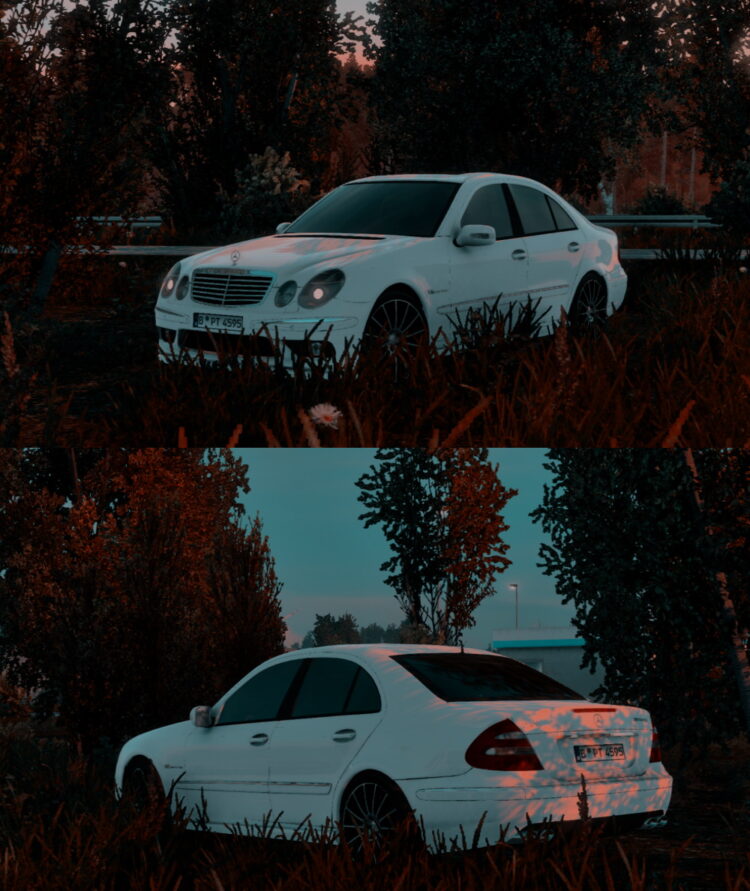 Mercedes Benz E55 AMG W211 1.6 1.54x