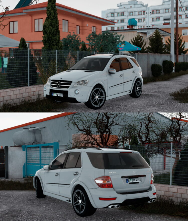 Mercedes Benz ML63 AMG 2009 1.9 1.54x