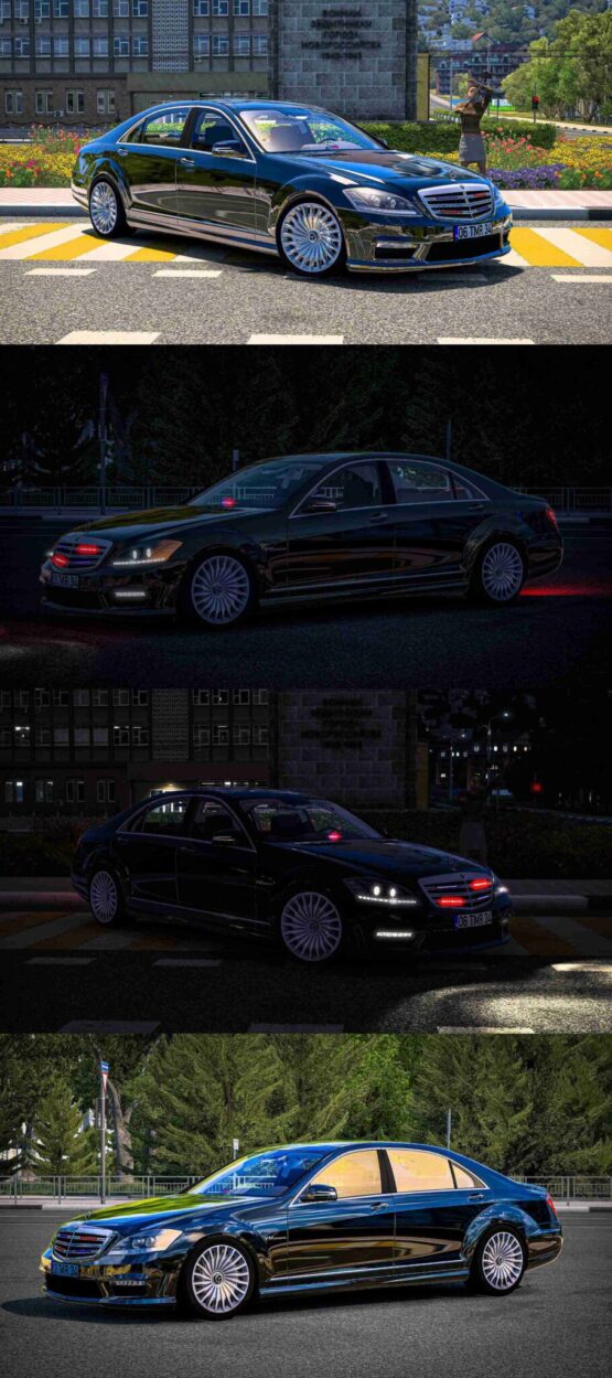 Mercedes Benz W221 S63 Amg