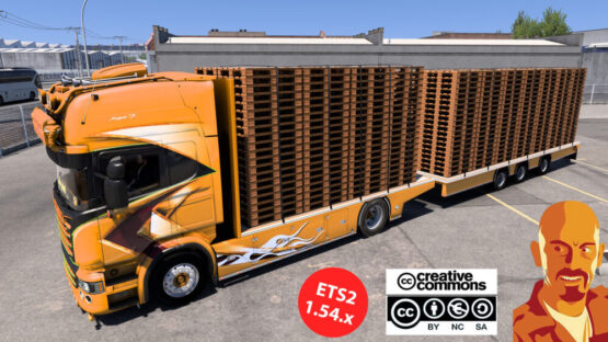 SCANIA STREAMLINE 730 LUPAL v5.0 ETS2 1.54.x
