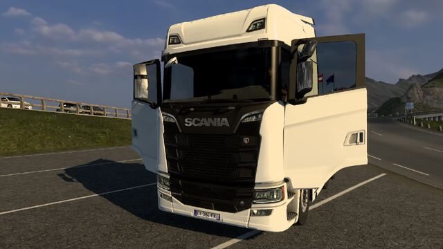Scania Door Opener Mod v1.2