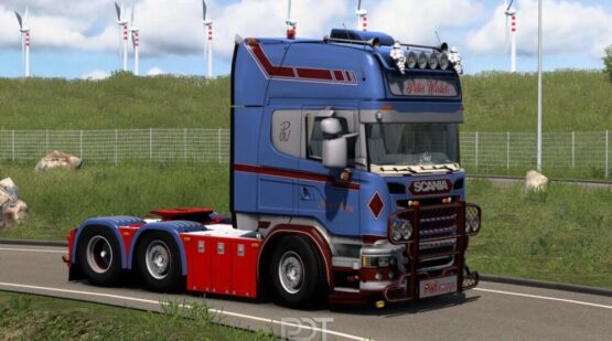 Scania R520 Peter Wouters + Trailer v5.0