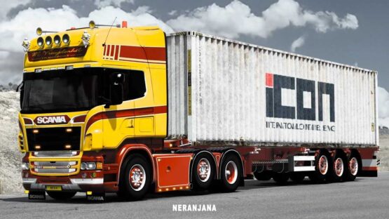 Scania V8 Open Pipe Lepidas Exhaust System Sound v3.0