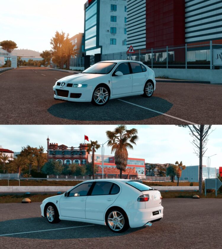 Seat Leon Cupra 2003 with popcorn 2.2 1.54x