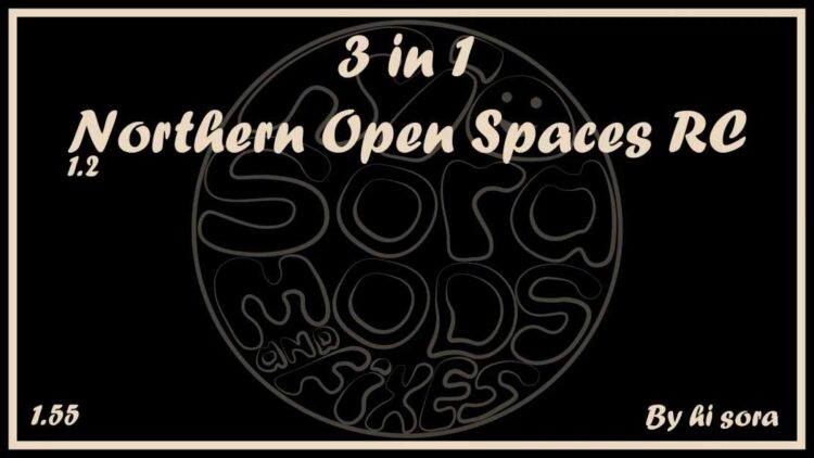3 in 1 Northern Open Spaces RC v1.2 (1.55)