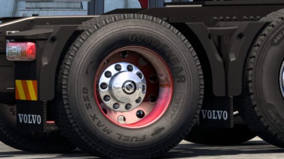 ATS WHEEL AND TIRE PACKAGE FOR ETS2 BY RODONITCHO MODS 1.0 1.55 21 07 2025