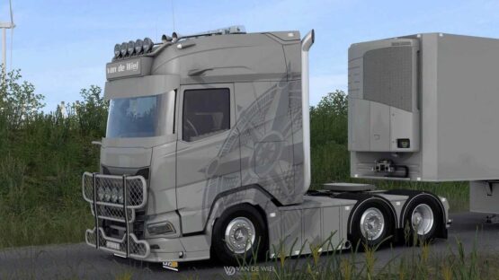 DAF XG+ 530 Van de Wiel Transport Truck v1.0