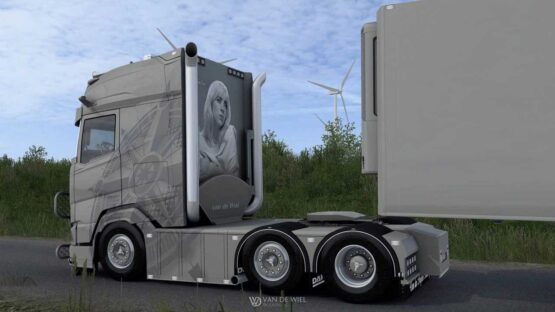 DAF XG+ 530 Van de Wiel Transport Truck v1.0