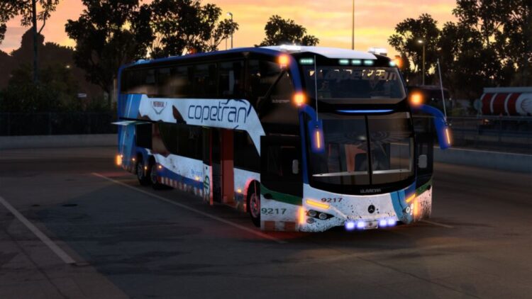 ETS2 BUSSCAR S1 BUS MOD V6 1.55 Fix