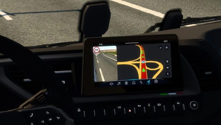 Iveco S-Way Improved Dashboard v1.56