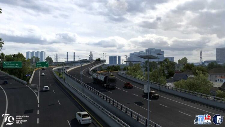 JRR (Java Road Revolution) &ndash; Indonesia Map v0.85a (1.55)