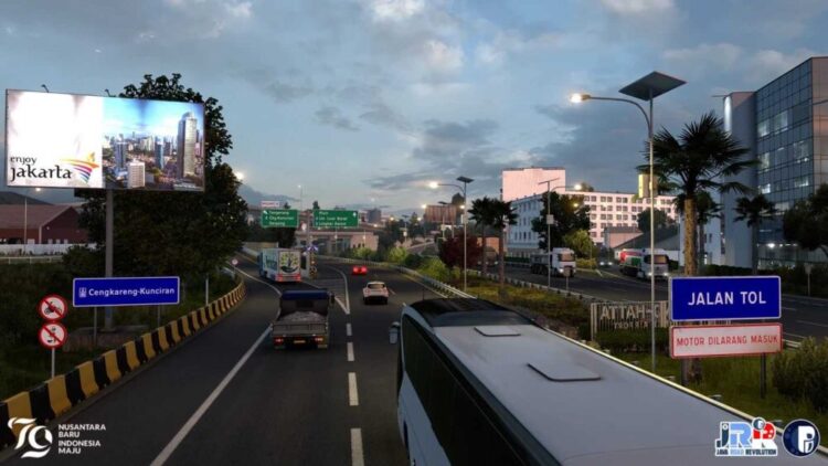 JRR (Java Road Revolution) &ndash; Indonesia Map v0.85a (1.55)