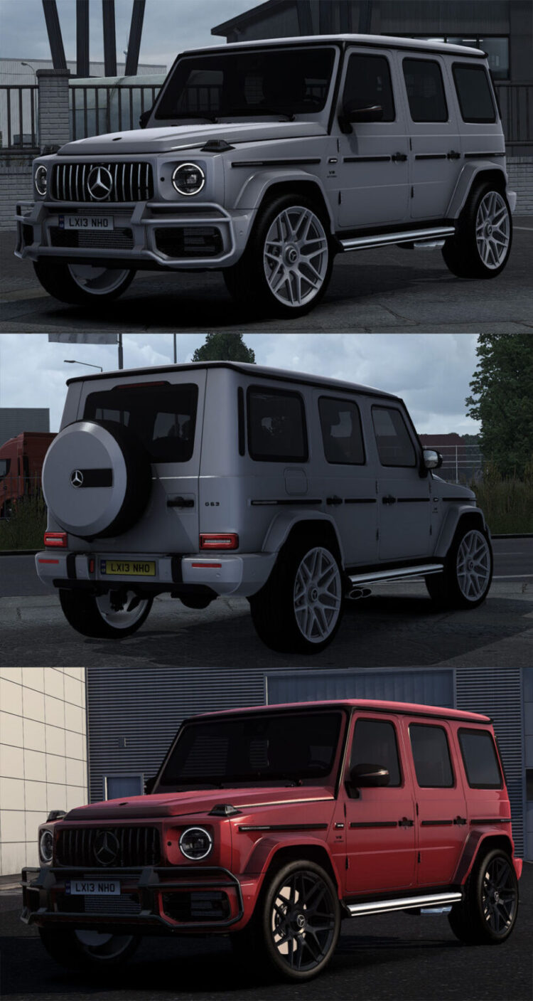 Mercedes-Benz W463 2022 G63 AMG V1.9 1.55