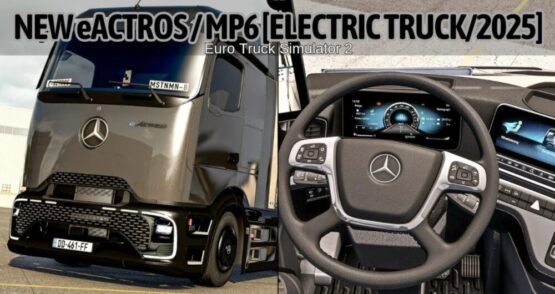 Mercedes Benz eActros MP6 v1.3 (1.55)