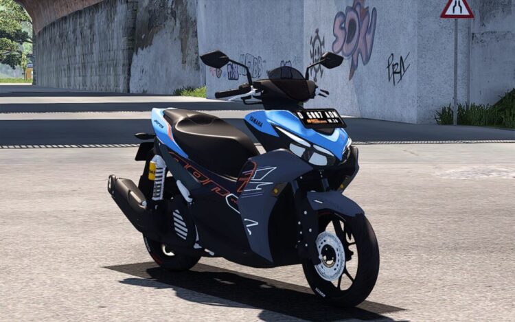 Mod Motor All New Yamaha Nmax & Aerox ETS2 1.47 to 1.55