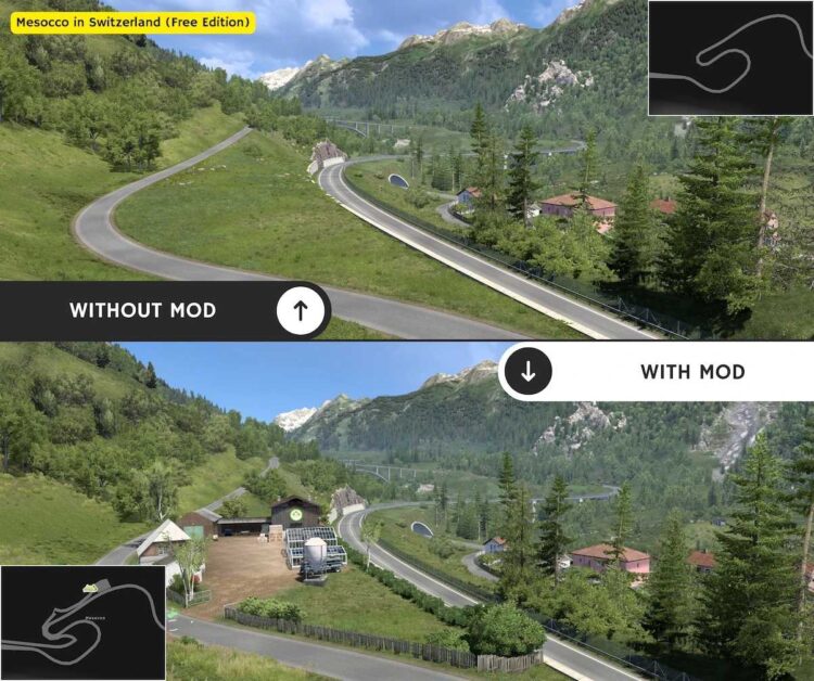 More European Cities (Switzerland) v1.1 (1.55)