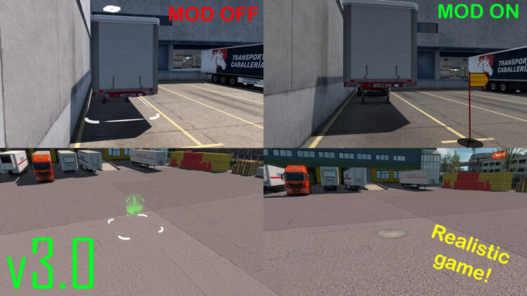 NO ICONS MOD ETS2 1.54-1.55.x