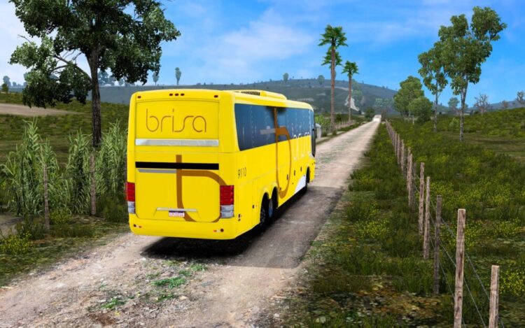 New Brazil Road Map ETS2 1.54 and 1.55