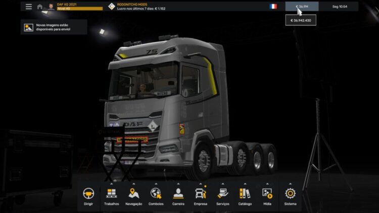 PROFILE DAF XG 2021 BY RODONITCHO MODS 1.0 1.55 30 06 2025