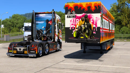 Scania Bike Riders Skin 1.55 Game Version Update