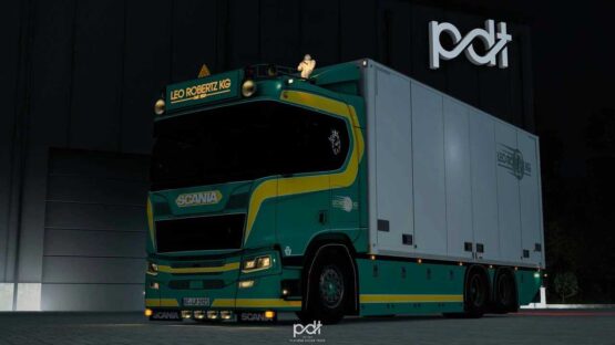 Scania R650 Leo Robertz KG + Trailer v4.0 (1.55)