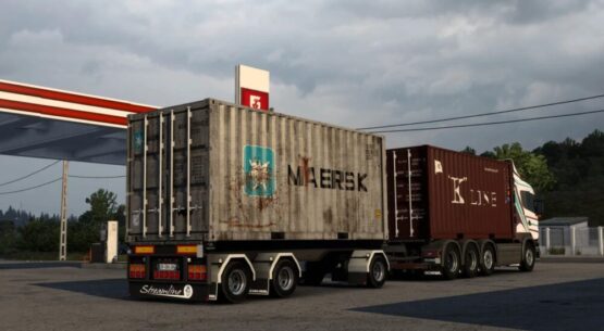 Scania Spectrans + Trailer v6.0 (1.55)